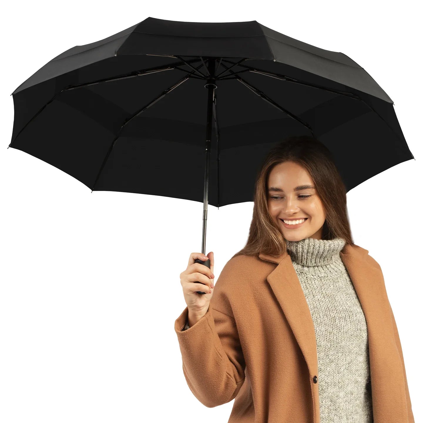 Premium Windproof Travel Umbrella