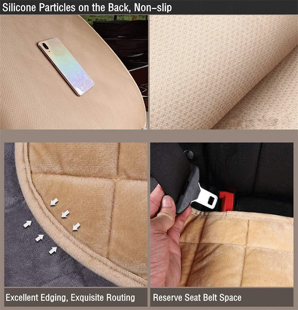Soft Plush Car Seat Cover Anti Slip