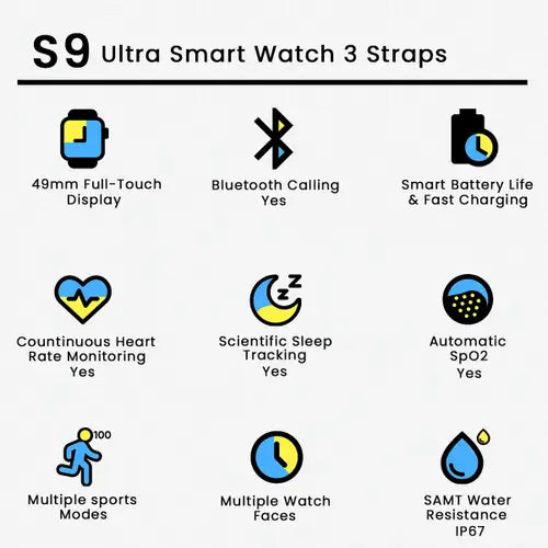 S9 Ultra 49mm smartwatch series 9