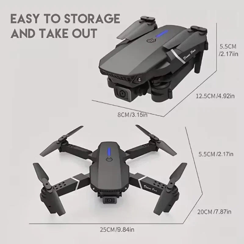 E88 PRO DRONE HD 4K