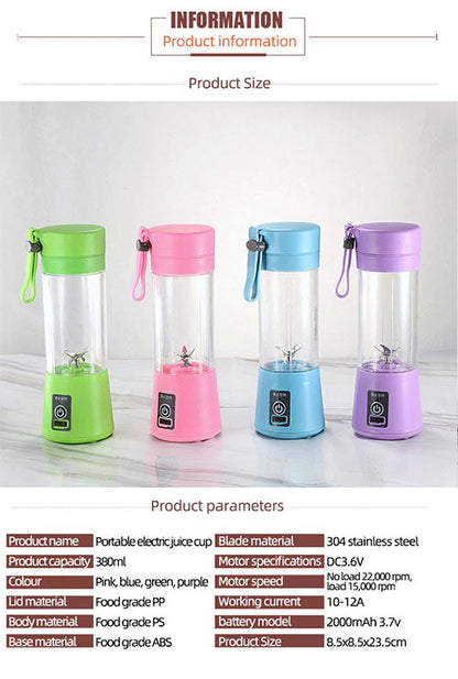 Portable Electric Juice Blender