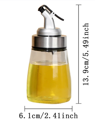 Leak Proof Oil Bottle - Stylish Control for Kitchen