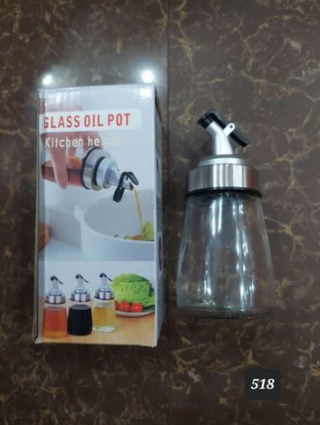 Leak Proof Oil Bottle - Stylish Control for Kitchen