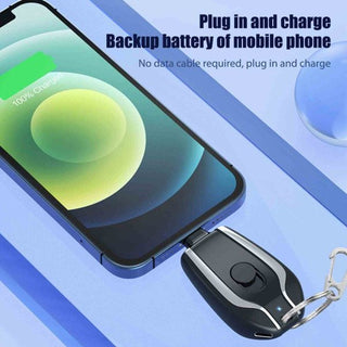 Portable Key Chain Charger I 1500 MAH