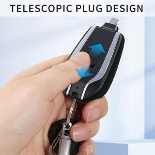 Portable Key Chain Charger I 1500 MAH