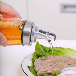 Leak Proof Oil Bottle - Stylish Control for Kitchen