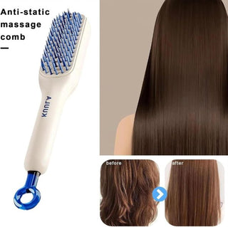 Self-Cleaning Hair Brush | Tangle-Free, One-Click Cleaning Comb