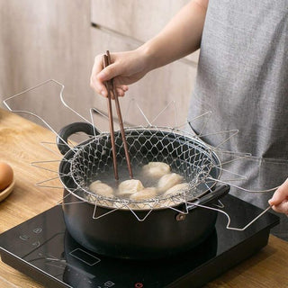 All-in-One Cooking Basket | Fry, Steam, Strain