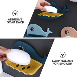 Whale-Shaped Soap Holder - Fun, Functional, and Durable