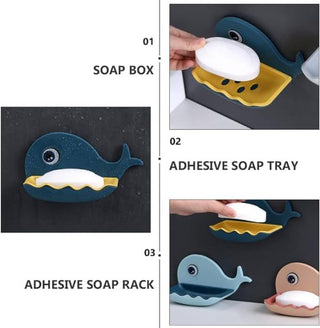 Whale-Shaped Soap Holder - Fun, Functional, and Durable